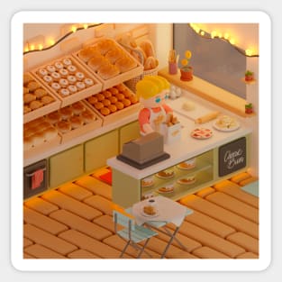 Tiny bakery Sticker